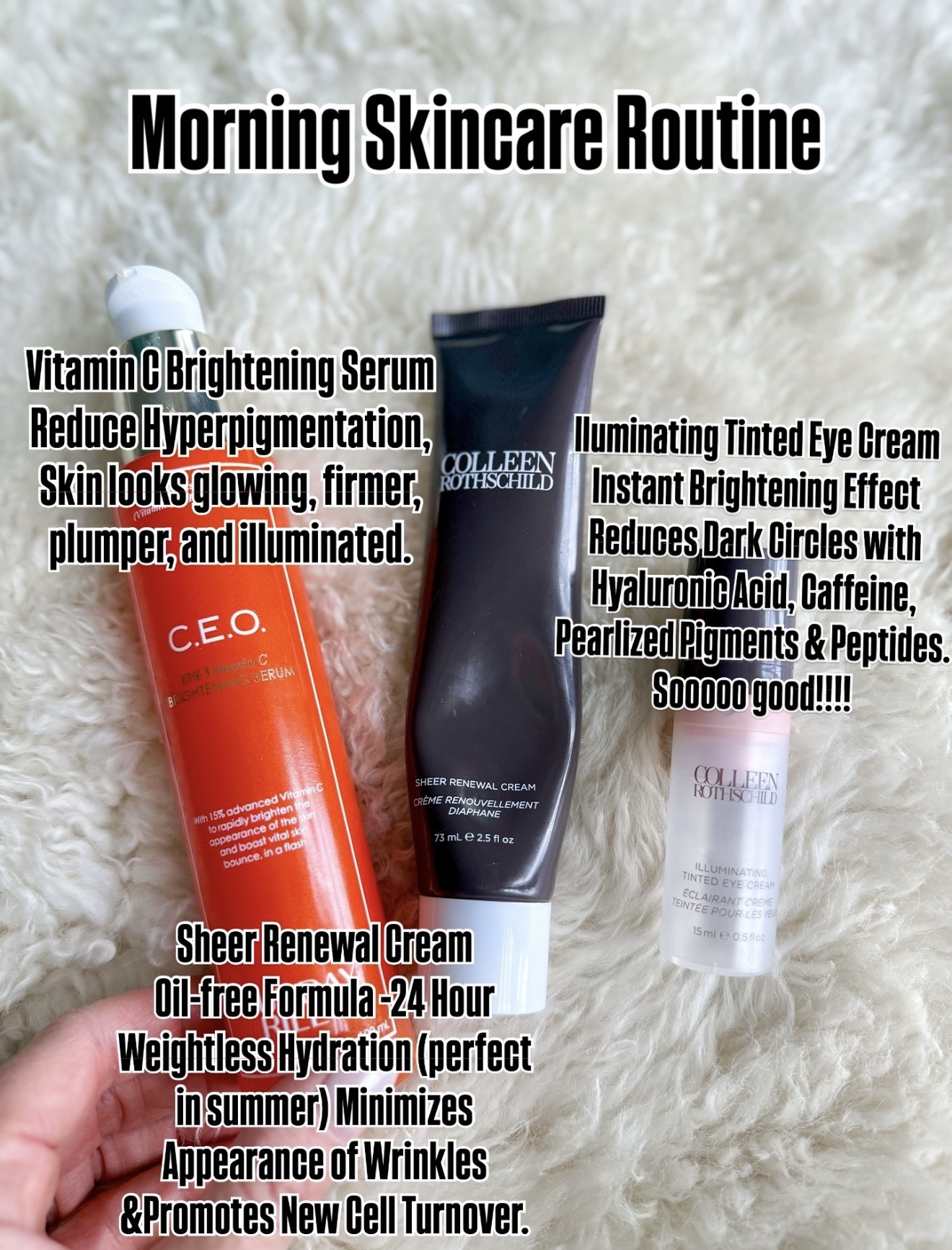 My morning skincare routine!

#LTKFindsUnder50 #LTKOver40 #LTKFindsUnder100