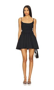 Tularosa Donna Mini Dress in Black from Revolve.com | Revolve Clothing (Global)