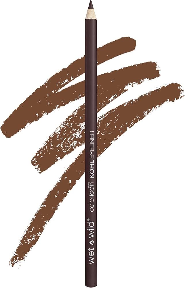 wet n wild Color Icon Kohl Eyeliner Pencil, Rich Hyper-Pigmented Color, Smooth Creamy Application... | Amazon (US)