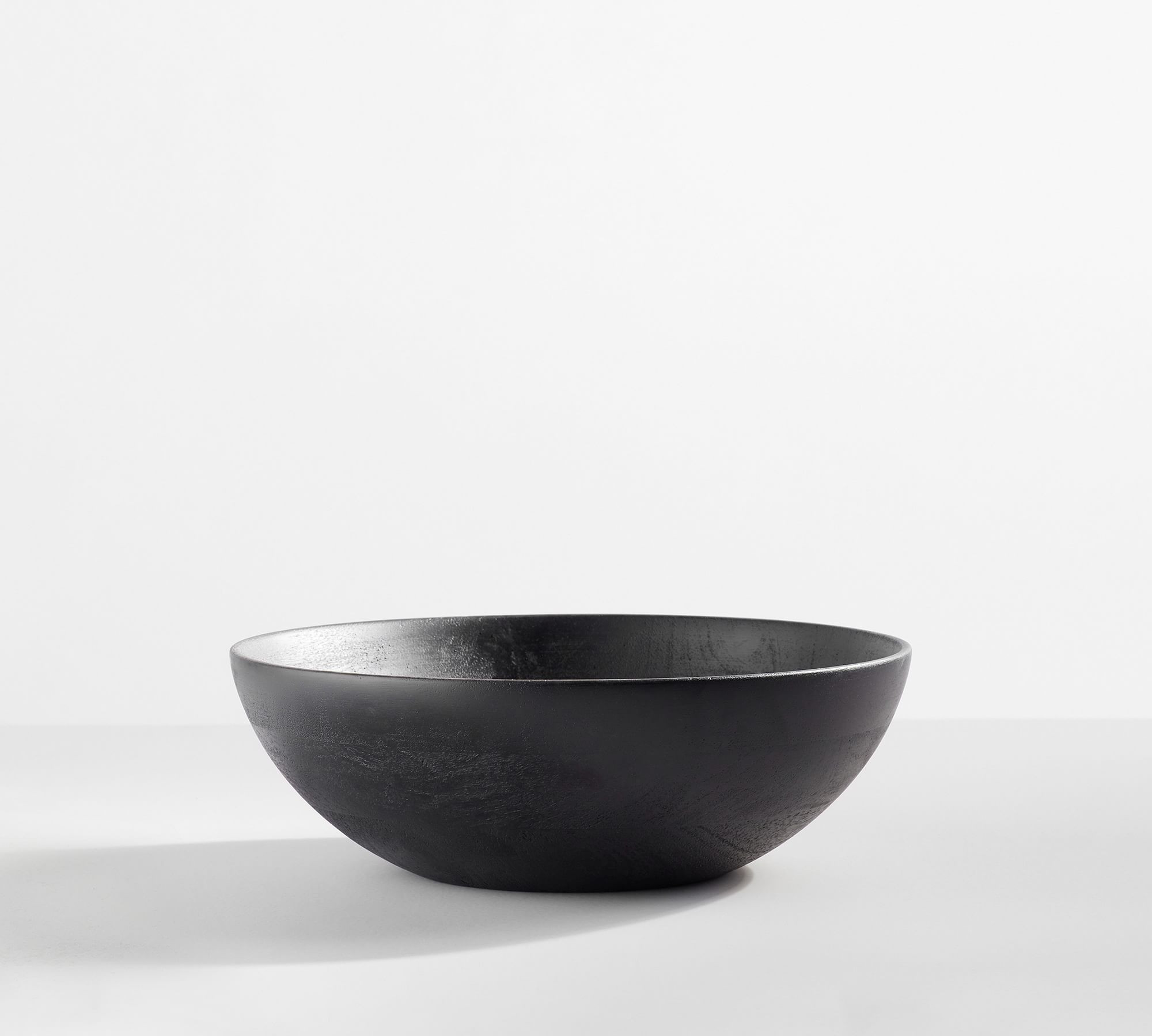 Chateau Acacia Wood Salad Bowl, XL 20"" - Black | Pottery Barn (US)