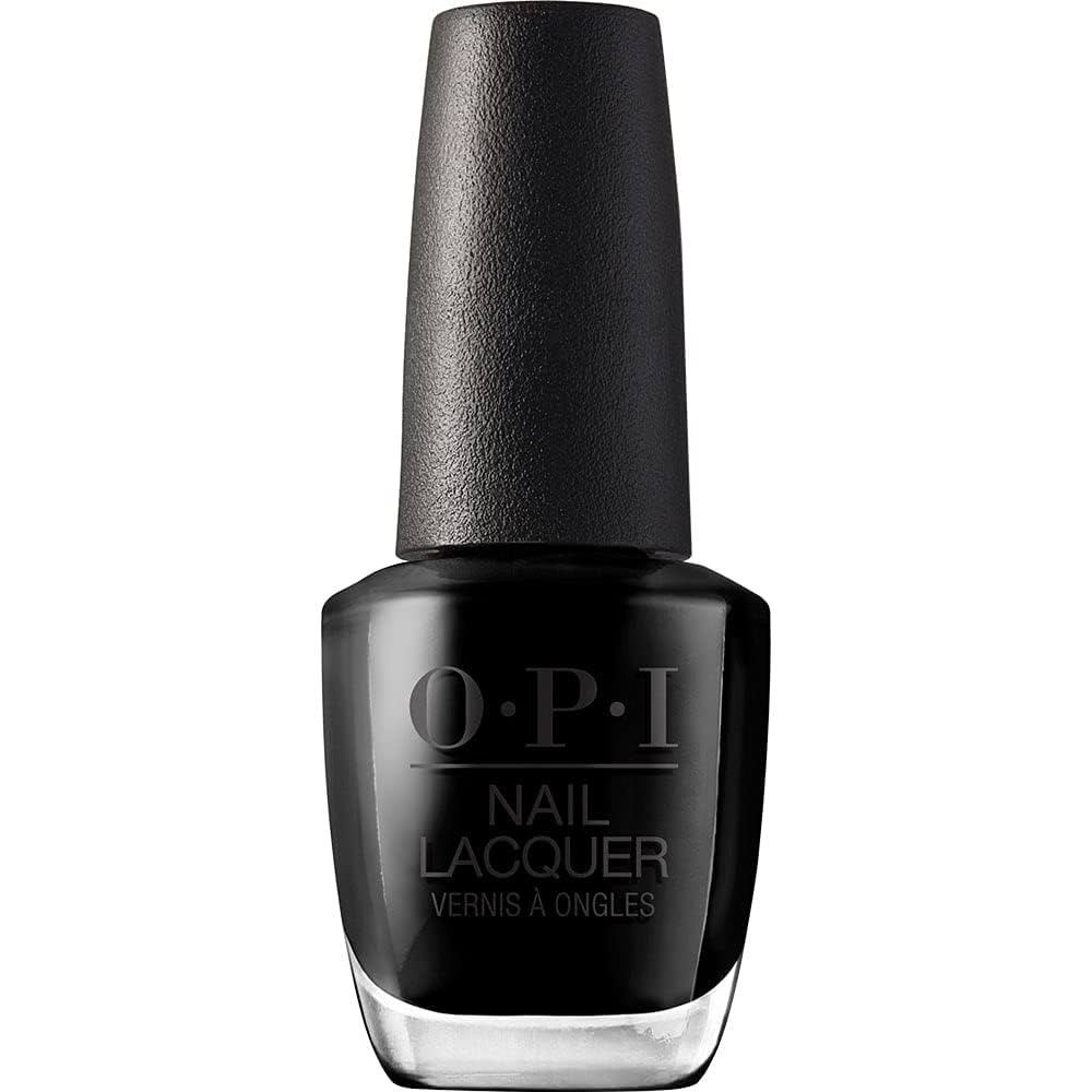 OPI Nail Lacquer Nail Polish | Opaque Dark Black & Gray Crème Chip Resistant Nail Polish | Fast ... | Amazon (US)