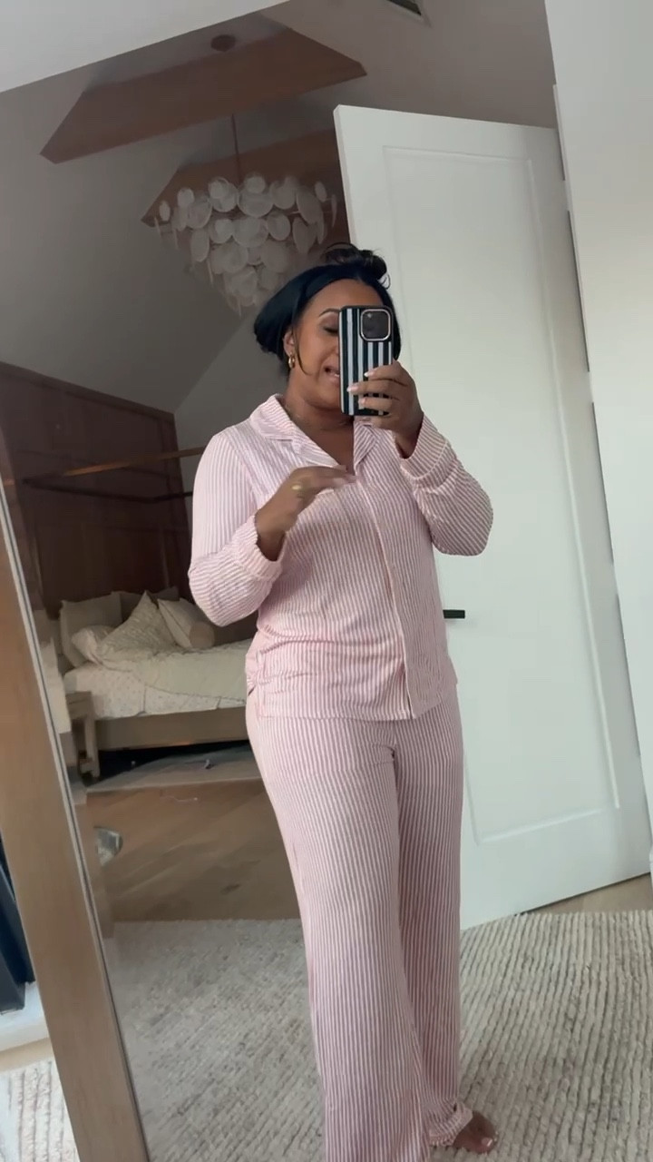 Get up to 40% off pajamas this holiday season at Target! ✨❤️ I love this option, because it is a little more subtle red with white stripe. Linking more included in the sale! 

#LTKootd #LTKSaleAlert #LTKHoliday