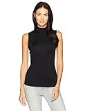 Just Cavalli Womens High Neck Top, Black, 36 | Amazon (US)