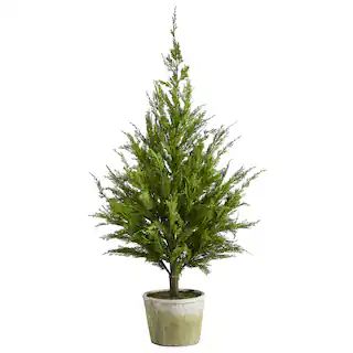 3.5ft. Unlit Cedar Pine Natural Look Artificial Christmas Tree | Michaels | Michaels Stores