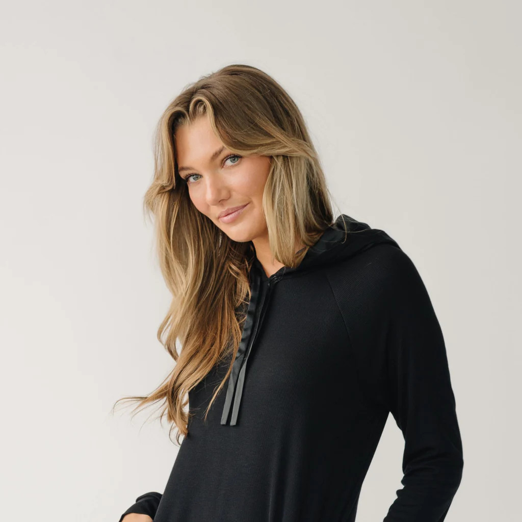 Women’s Bamboo Rib-Knit Hoodie | Cozy Earth