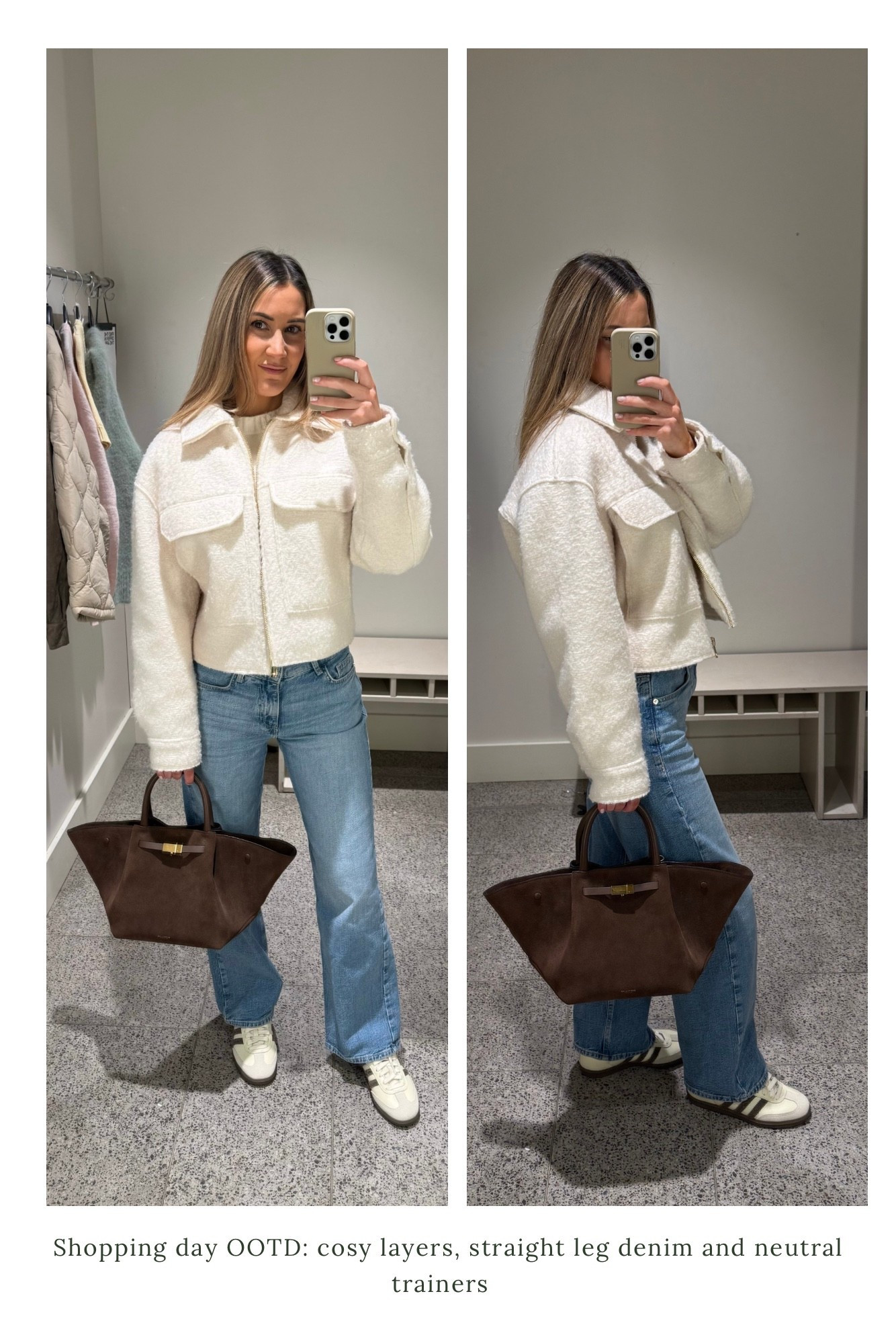 Shopping day OOTD 🤍

#LTKpetite #LTKspring #LTKuk