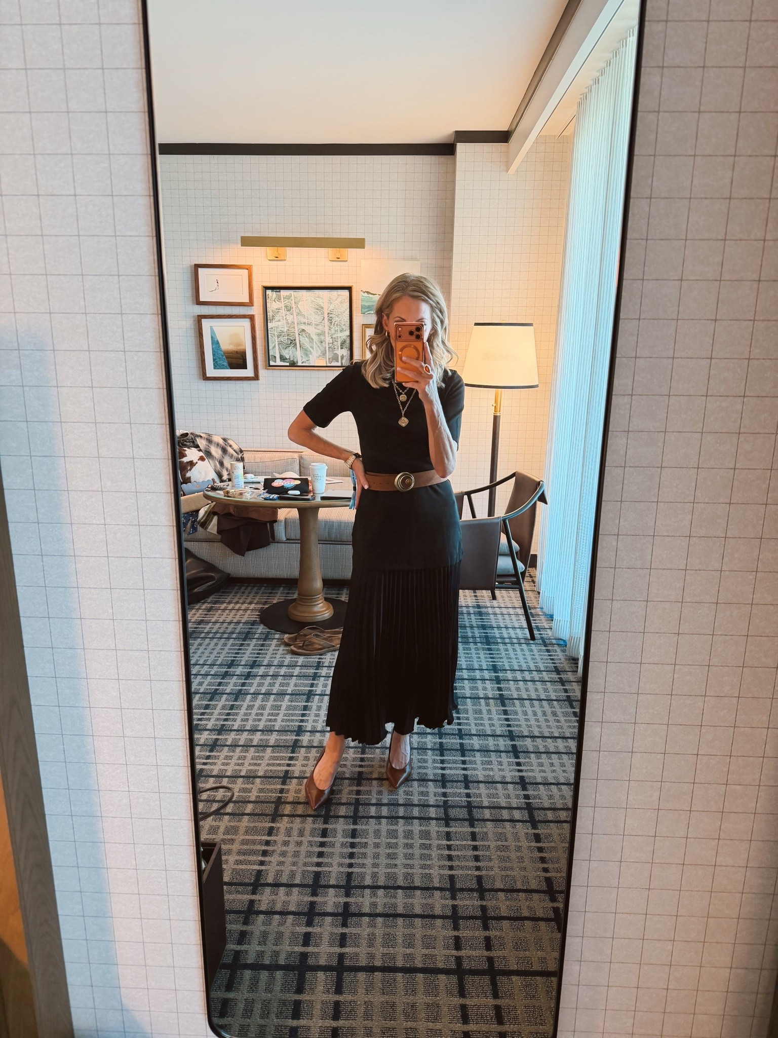 LTK Con first look of the day!🖤Head to toe in Walmart!! I am loving this all-black look for a full day of events.

Fall outfit, fall, back to school, teacher outfit, office outfit, workwear, business casual, Walmart!

#LTKCon #LTKSeasonal #LTKootd