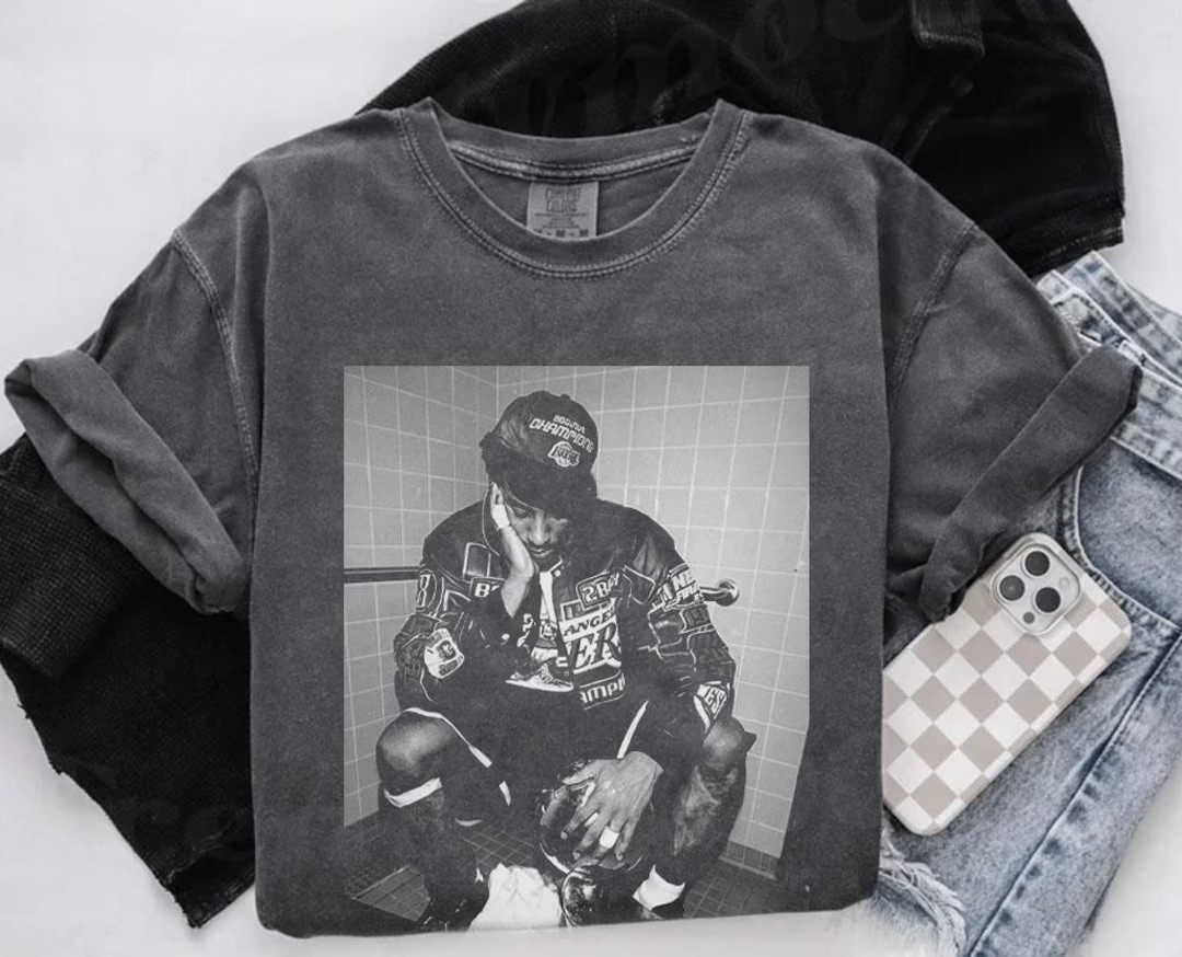 Kobe Bryant Vintage Comfort Colors Tee: Basketball Legend Fan Shirt - Etsy | Etsy (US)