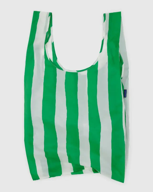 Big Baggu - Green Painted Stripe | Ascot + Hart