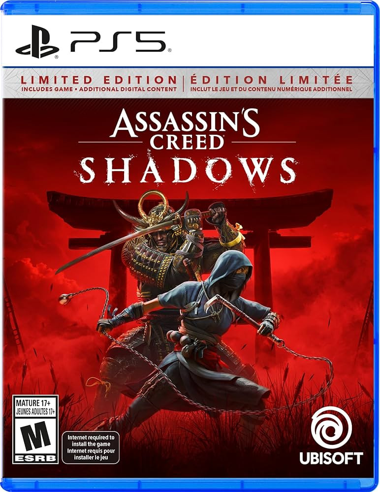 Assassin’s Creed Shadows - Limited Edition (Amazon Exclusive), PlayStation 5 | Amazon (US)