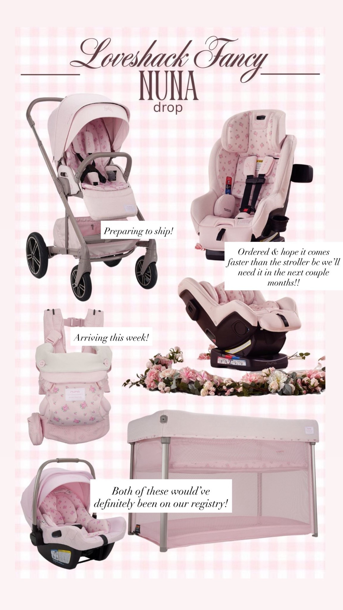 Loveshack fancy x pb kids x nuna collab is sooo darling for all the baby girls! Cant wait to get our order. Making me excited for spring days with her ahead! 

#LTKKids #LTKBaby #LTKmomlife