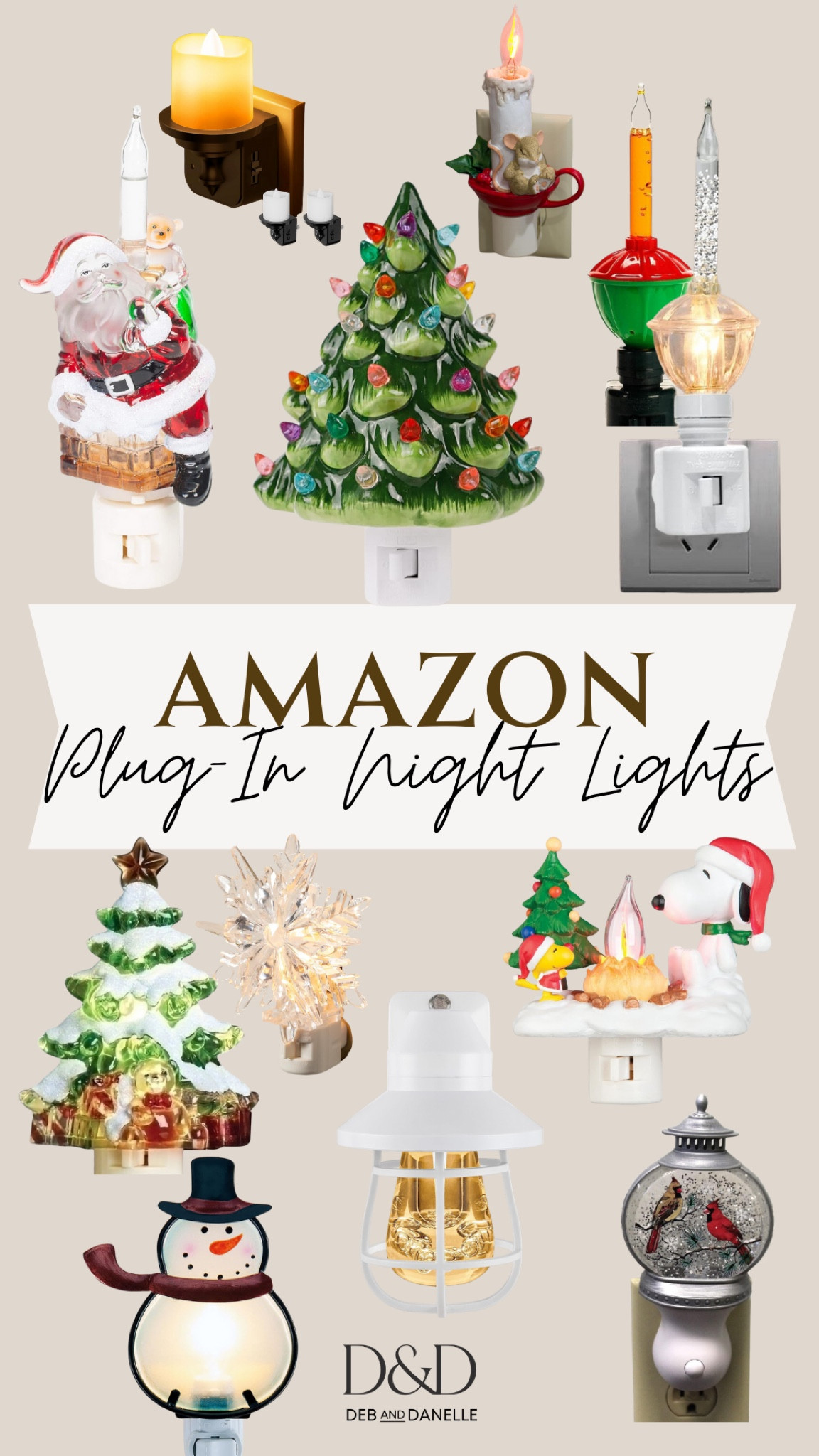 After plug-in night lights went viral for Halloween, we had to pick up a Christmas-inspired one for the upcoming season. We got this lighted-bulb Christmas tree and I absolutely love it. It is such a nostalgic item and brings back all the feels. 

#LTKFindsUnder50 #LTKSeasonal #LTKHome