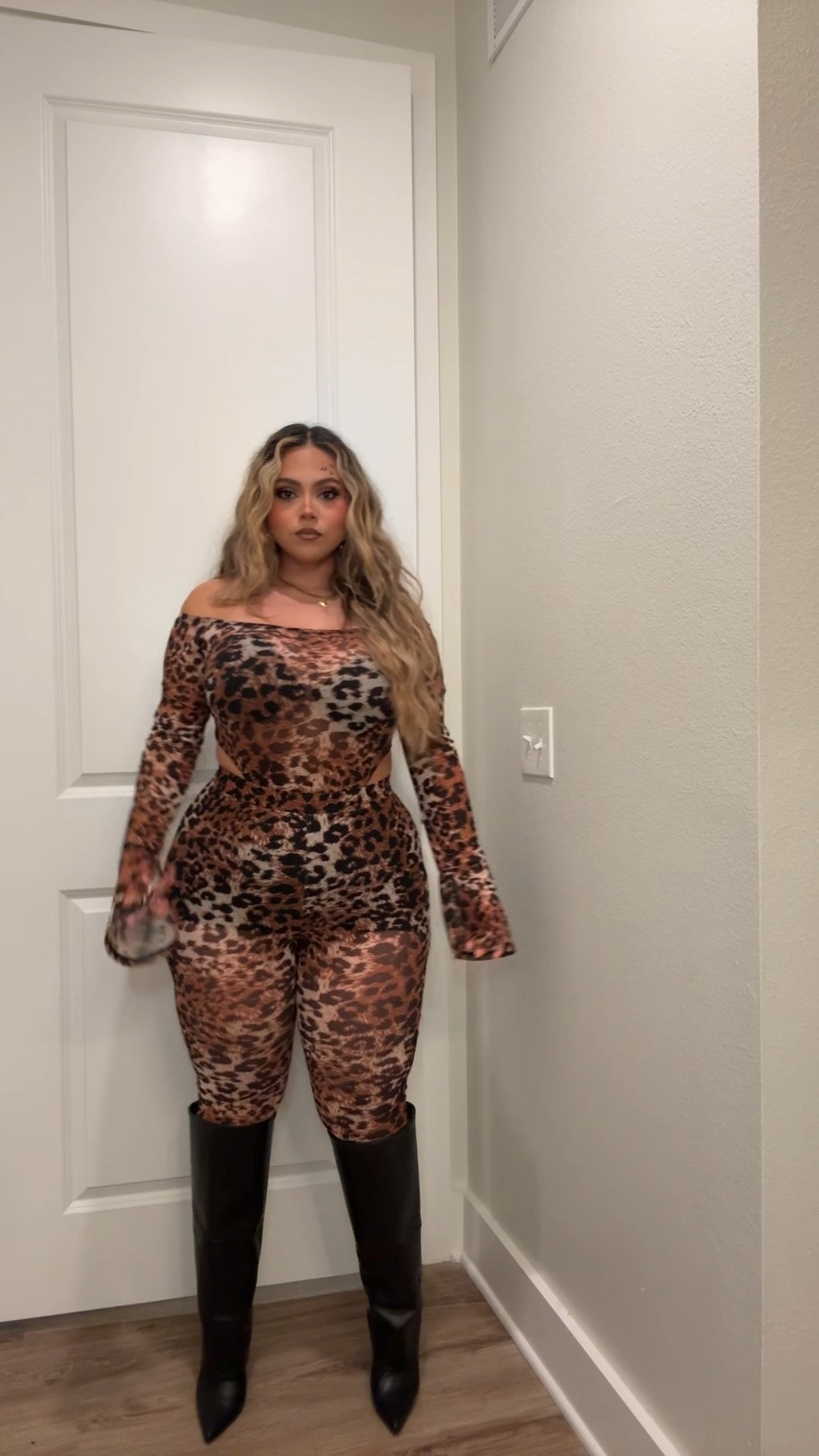 Black stiletto knee high boots are available in wide calf!

#LTKMidsize #LTKStyleTip #LTKGiftGuide