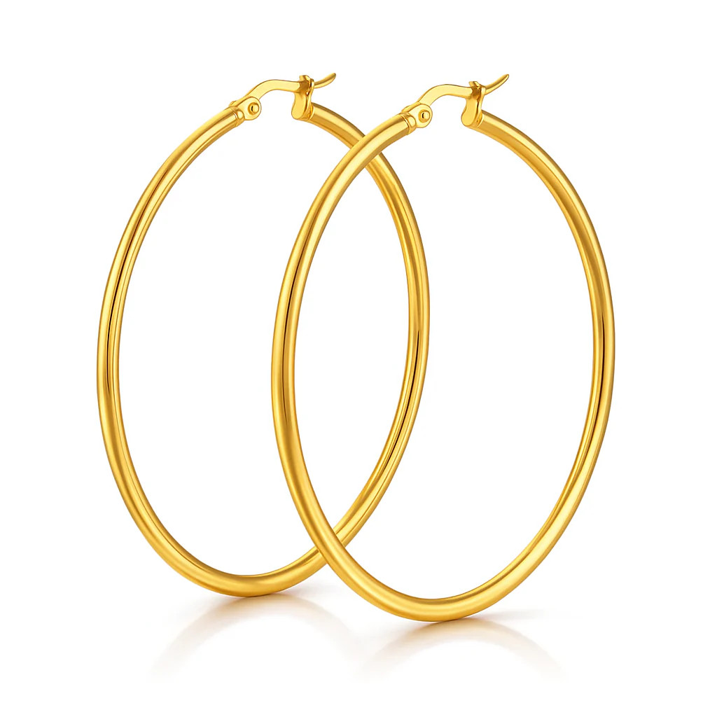 Laurette Large Hoop Earring | Ellie Vail Jewelry