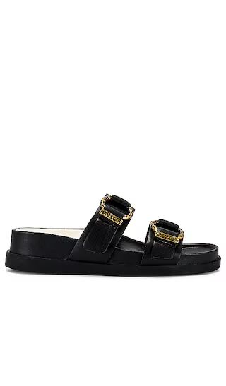 Soya Sandal in Black | Revolve Clothing (Global)