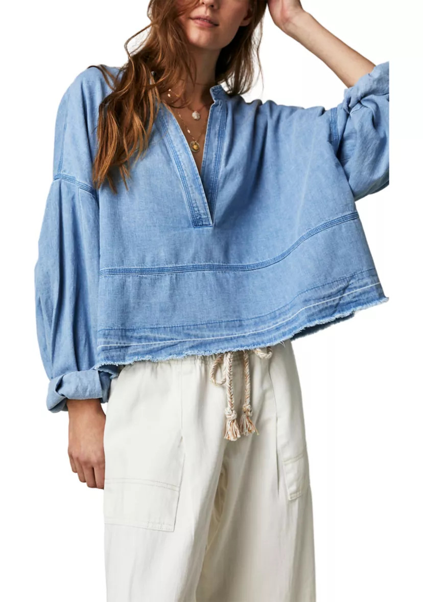 Jude Denim Pullover | Belk