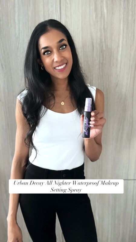 Trying out this lightweight waterproof setting spray and I love how the cool mist locks in my makeup, allowing for smudge-proof, 16-hour wear 🙌🏽
Can be used on normal, dry, combination and oily skin
Setting spray, makeup, beauty, makeup product, vegan beauty, lightweight cosmetic, cosmetic product, urban decay, waterproof makeup


#LTKfindsunder50 #LTKbeauty
