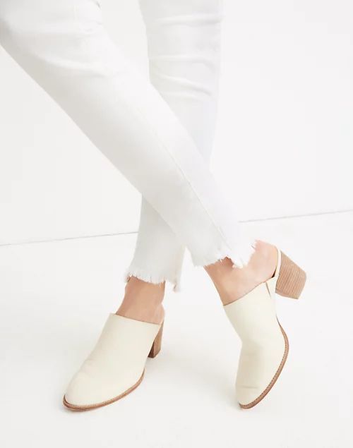 Tall 10" High-Rise Skinny Jeans in Pure White: Step-Hem Edition | Madewell