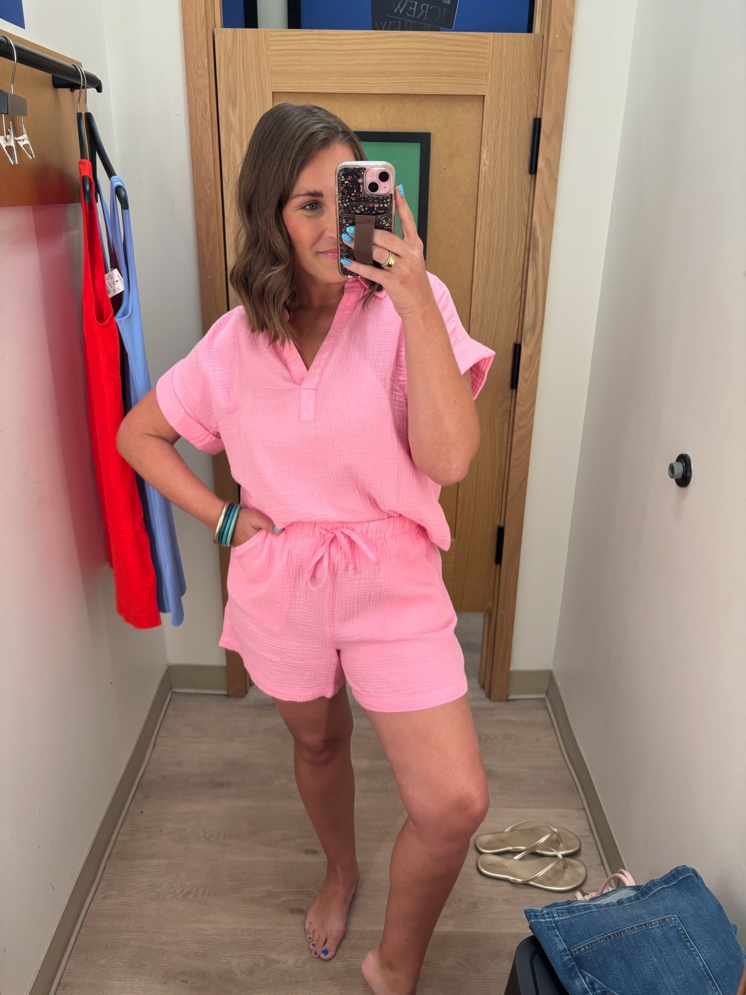 The kind of outfit that looks put together with zero effort!✨💕

Spring, summer, travel outfit, mom, lounge set, lounge wear

#LTKootd #LTKSeasonal #LTKTravel