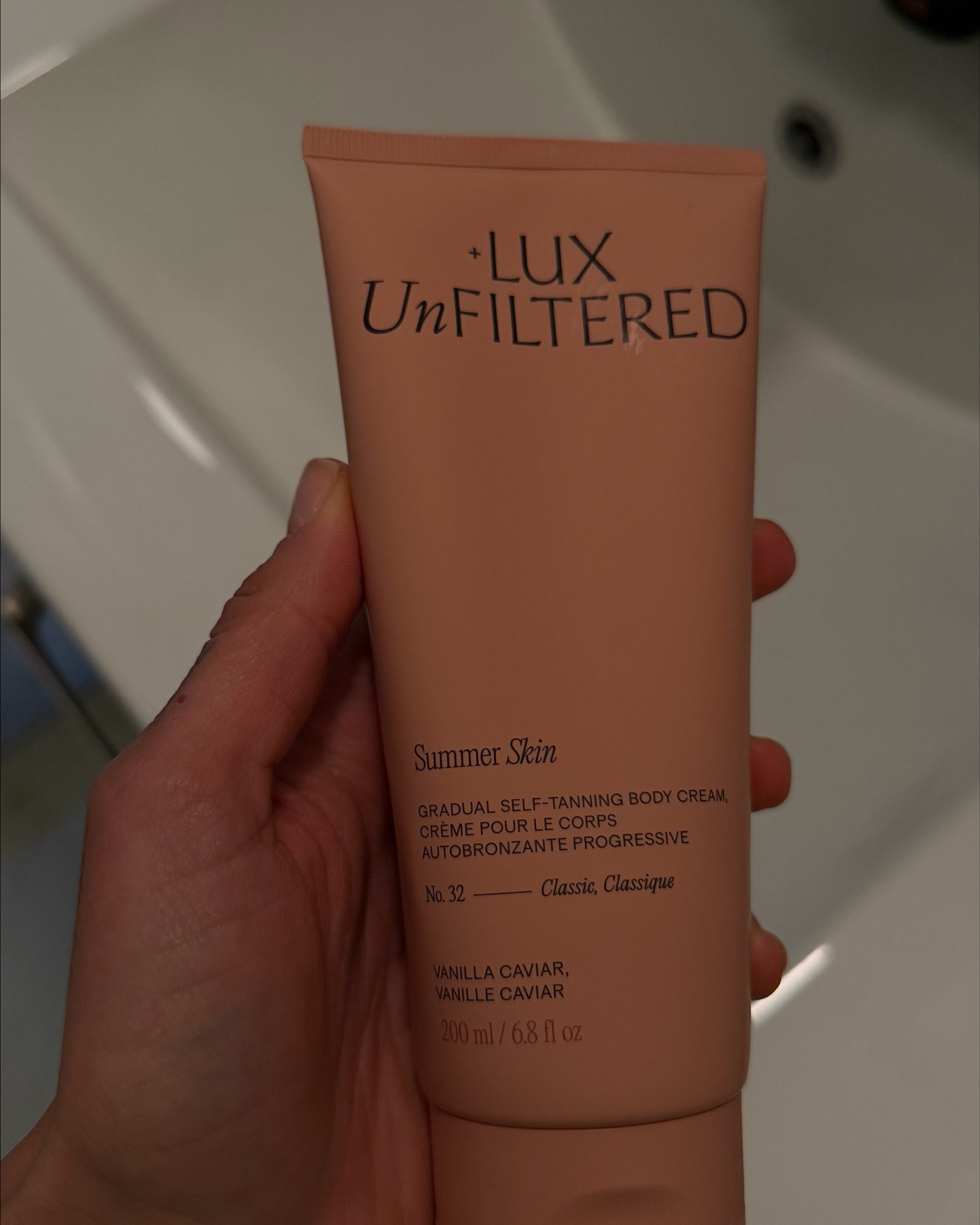 Because the sun is still hiding behind the clouds in NYC, this bronzing lotion saved me
The new scent is so delicious, and it’s super easy to apply. I’ve been using this brand for over 3 years it’s perfect.
Vanilla Caviar