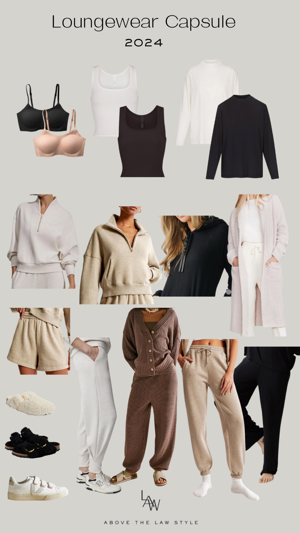 Loungewear Capsule

#LTKfindsunder100 #LTKstyletip #LTKfindsunder50