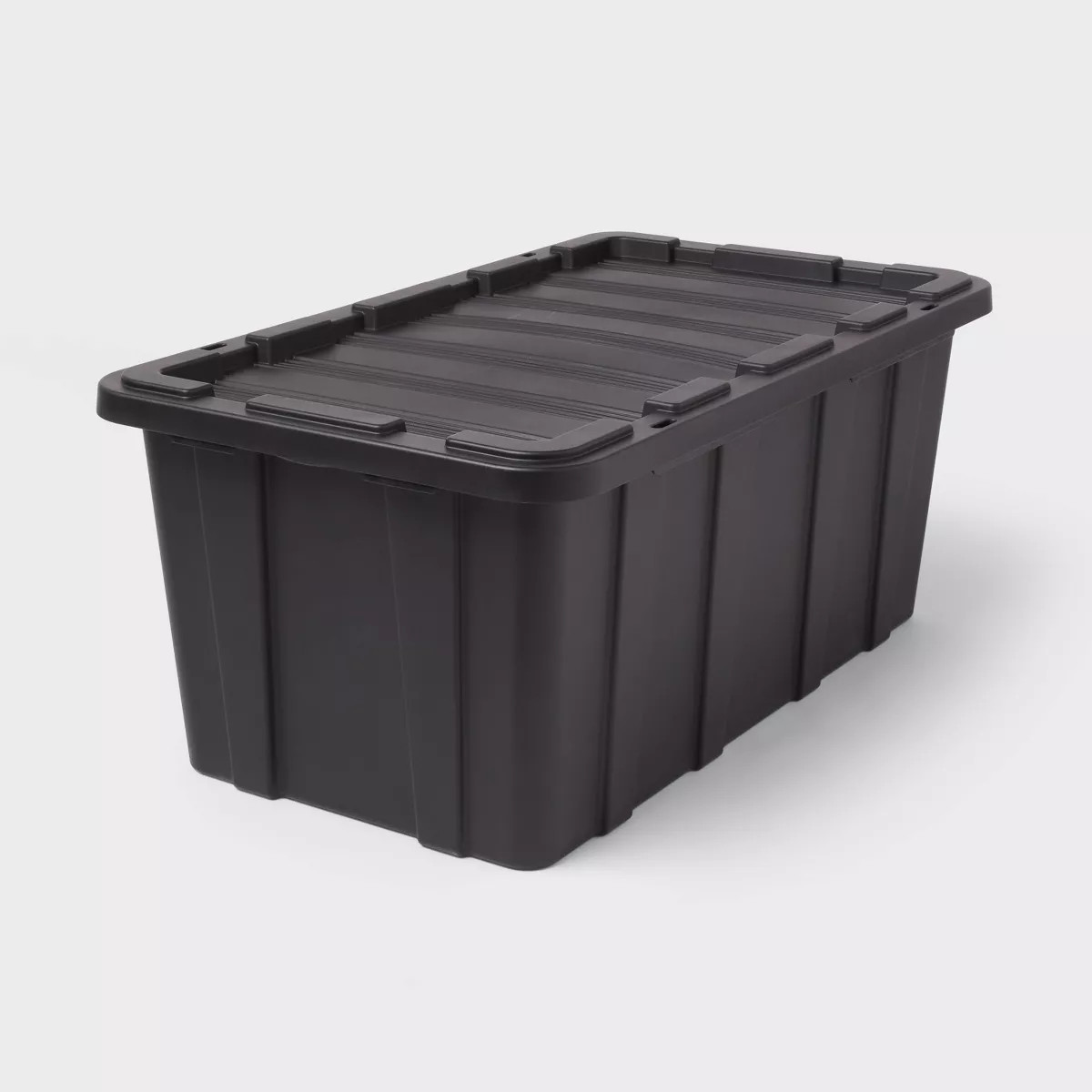 38gal Heavy Duty Storage Tote Black - Brightroom™ | Target