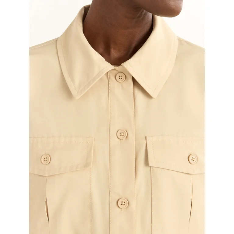 Scoop Women’s Oversized Shacket, Sizes XS-XXL | Walmart (US)