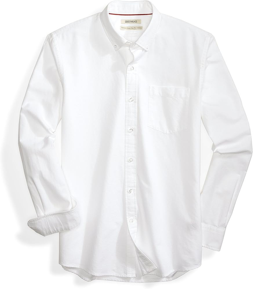 Goodthreads Men's Standard-Fit Long-Sleeve Oxford Shirt | Amazon (US)