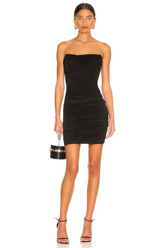 superdown Sonya Bustier Mesh Dress in Hot Pink from Revolve.com | Revolve Clothing (Global)