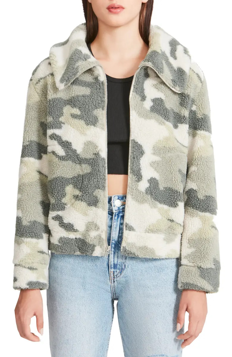 BB DAKOTA BY STEVE MADDEN Wilder Yes Faux Shearling Jacket | Nordstromrack | Nordstrom Rack