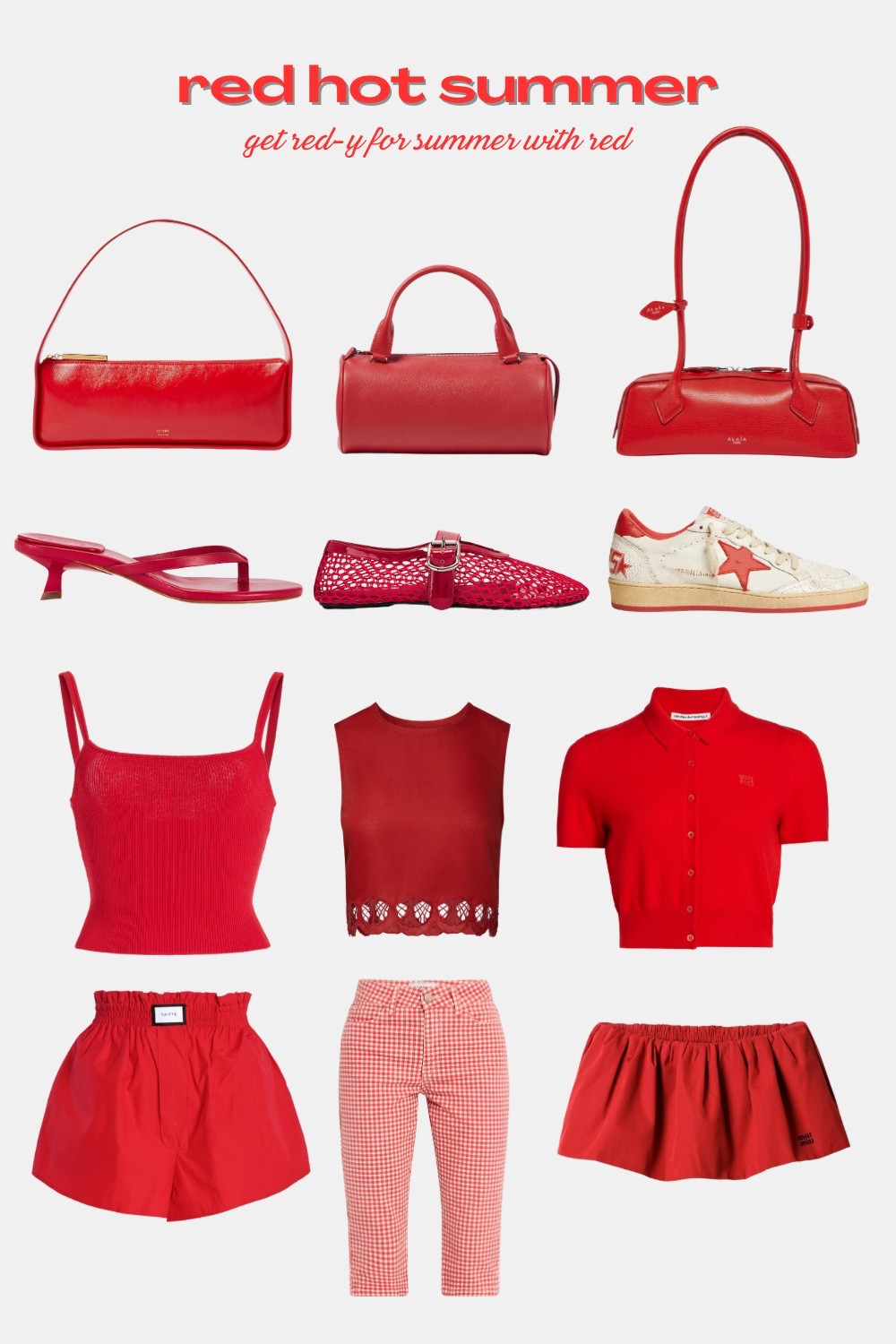Get your wardrobe summer-red-y with these cute and stylish pieces for warm, sunny days! 

#summerstyle #summerbbq #vacationmode 

#LTKSeasonal #LTKStyleTip #LTKTravel