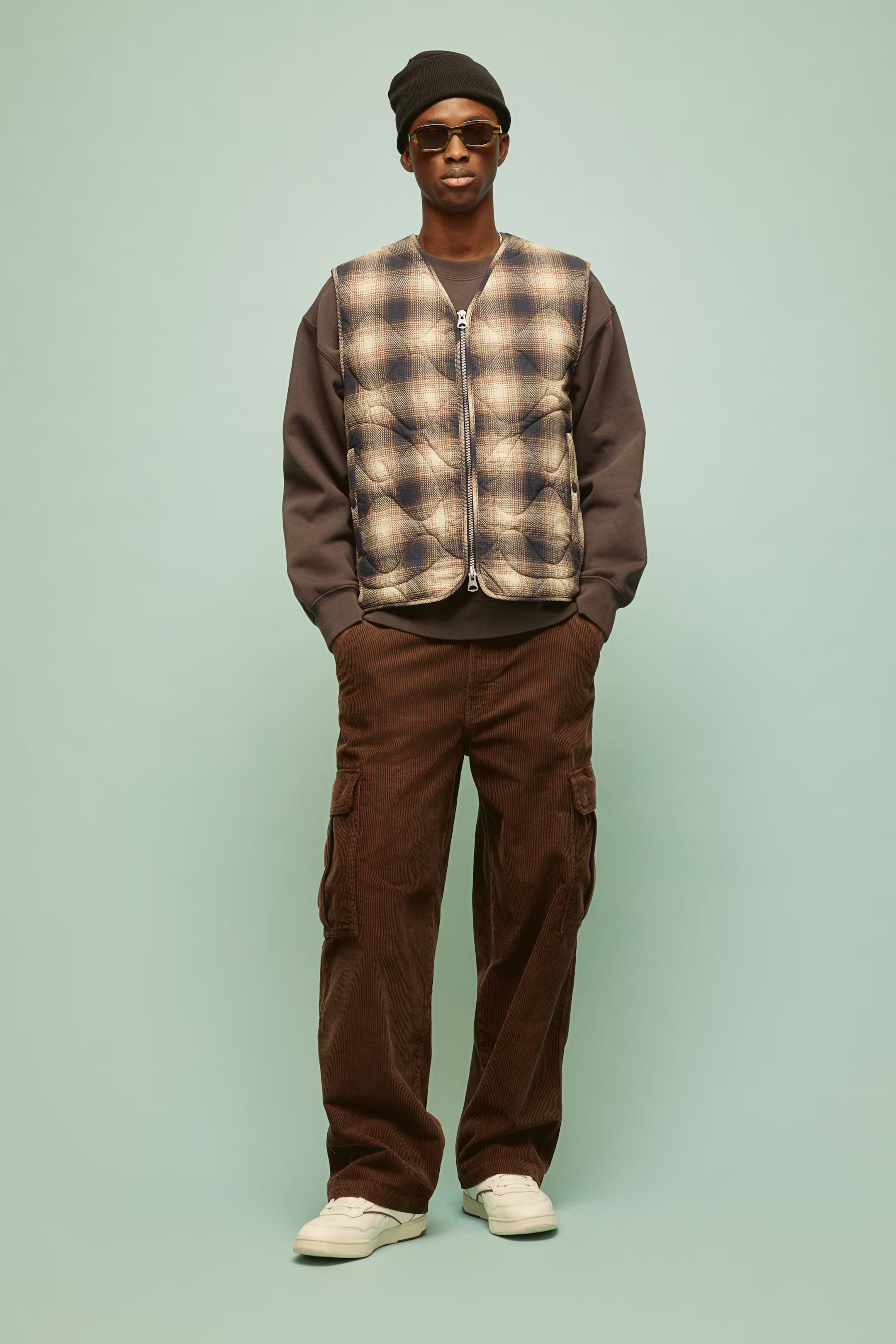 Regular Fit Quilted gilet | H&M (UK, MY, IN, SG, PH, TW, HK)