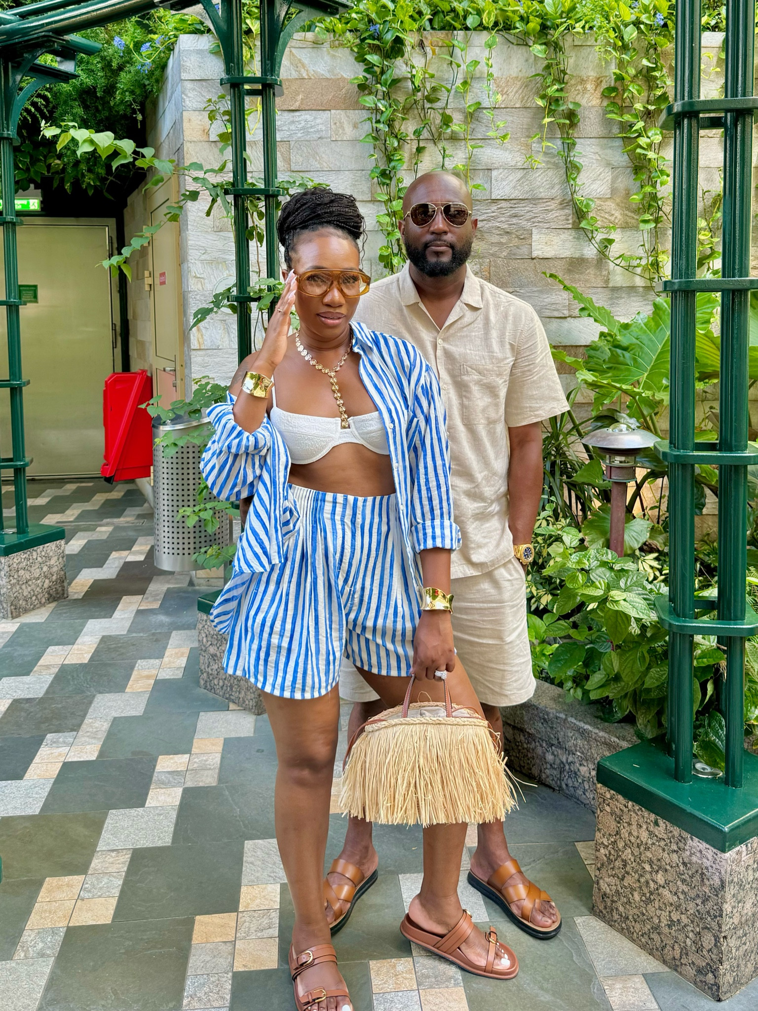 His and her vacation outfits… 
Milton is wearing a size large shirt and medium pants
I’m wearing a size medium in the top and shirt. 


#LTKFindsUnder100 #LTKTravel #LTKStyleTip