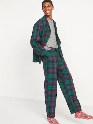 Matching Plaid Flannel Pajama Set for Men | Old Navy (US)