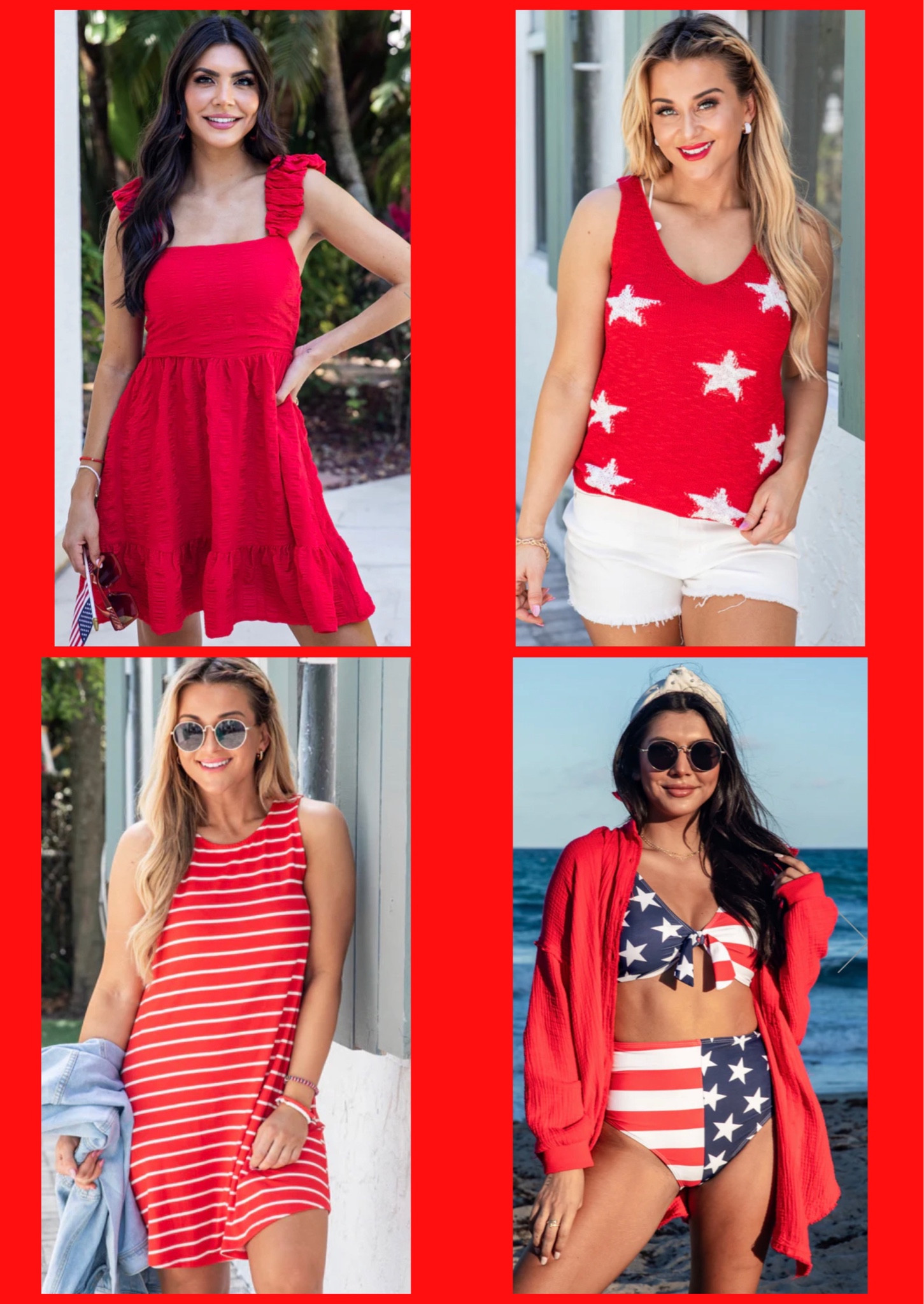 #memorialday #red #usa #america #swim

#LTKunder50 #LTKstyletip #LTKSeasonal