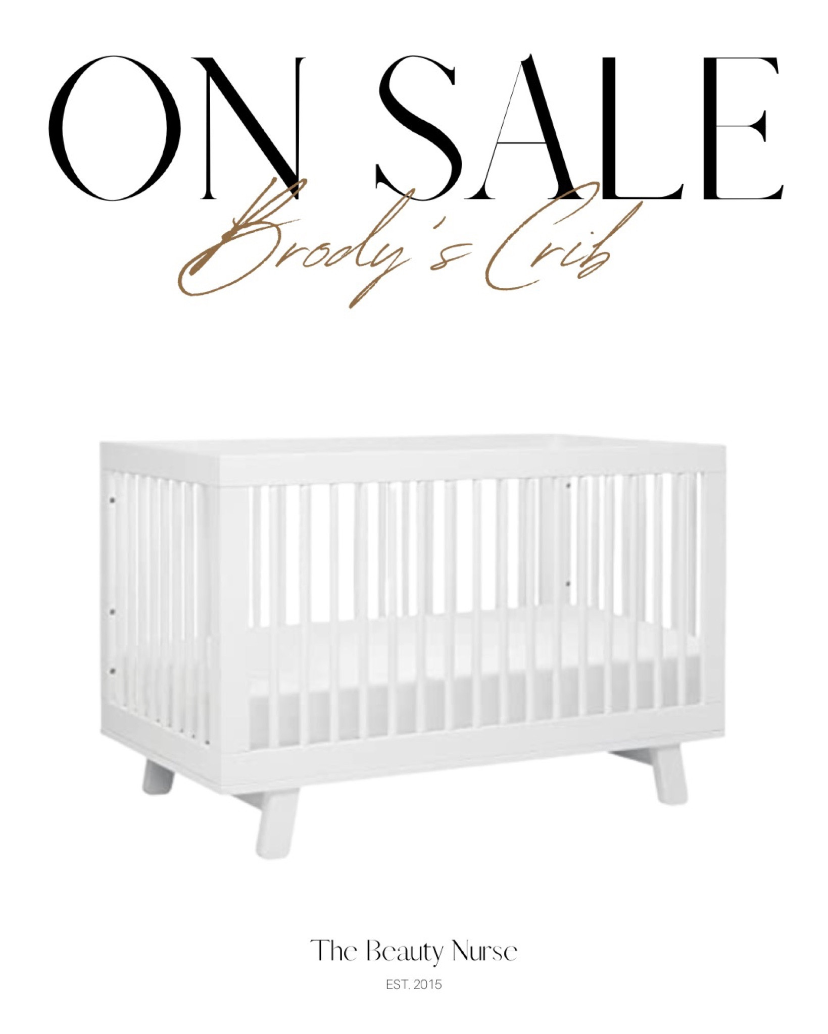 Brody’s crib on sale at Amazon

#LTKsalealert #LTKbaby #LTKSale