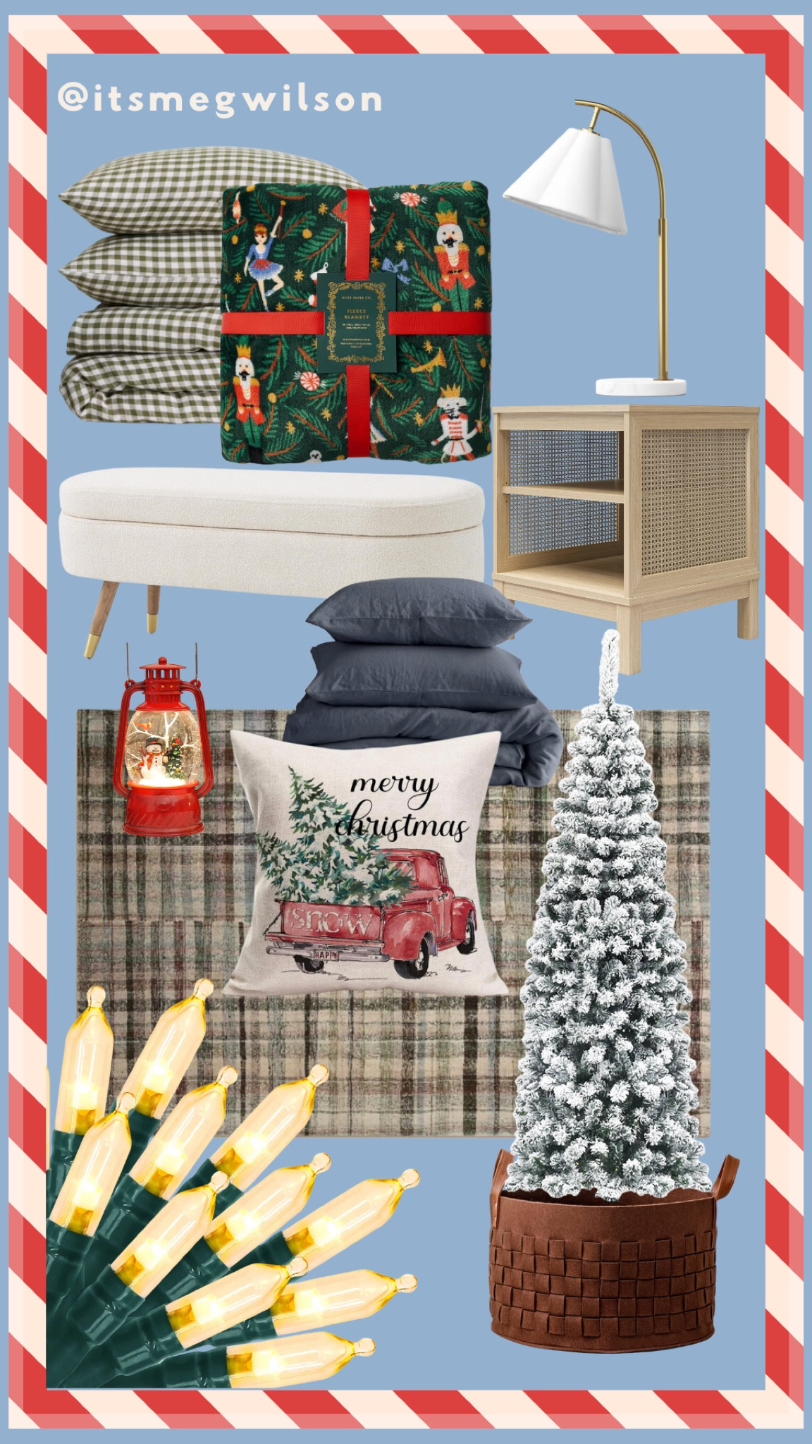 Cozy boys room for the holidays