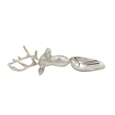 Cast Aluminum And Stainless Steel Scoop With Deer Head Shaped Handle | Wayfair North America