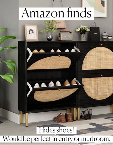 Shoe cabinet 
Shoe storage 
Amazon home decor 
Amazon Finds
