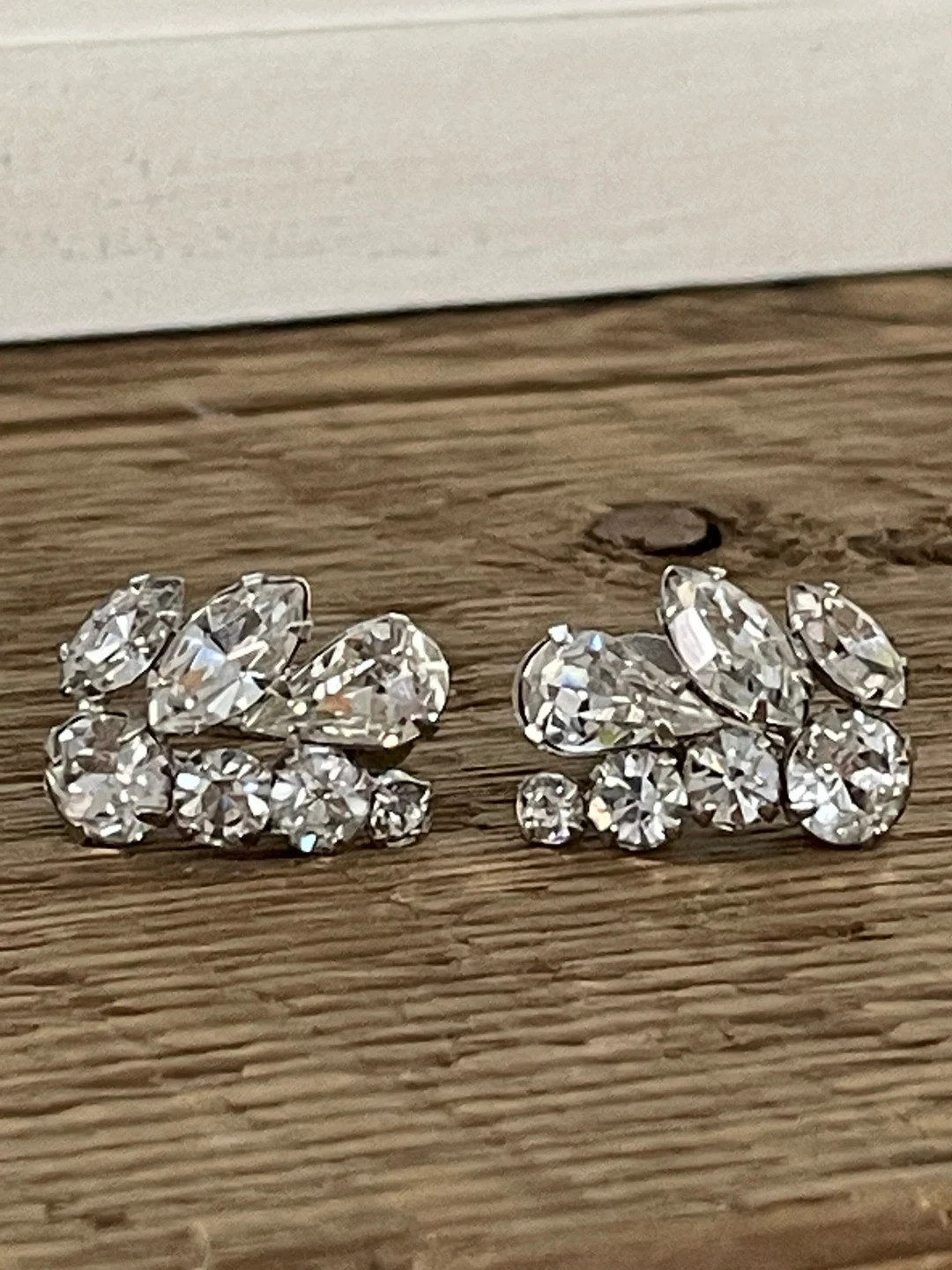 VTG 1960's Stunning Screw on Signed SHERMAN Earrings - Etsy | Etsy (US)