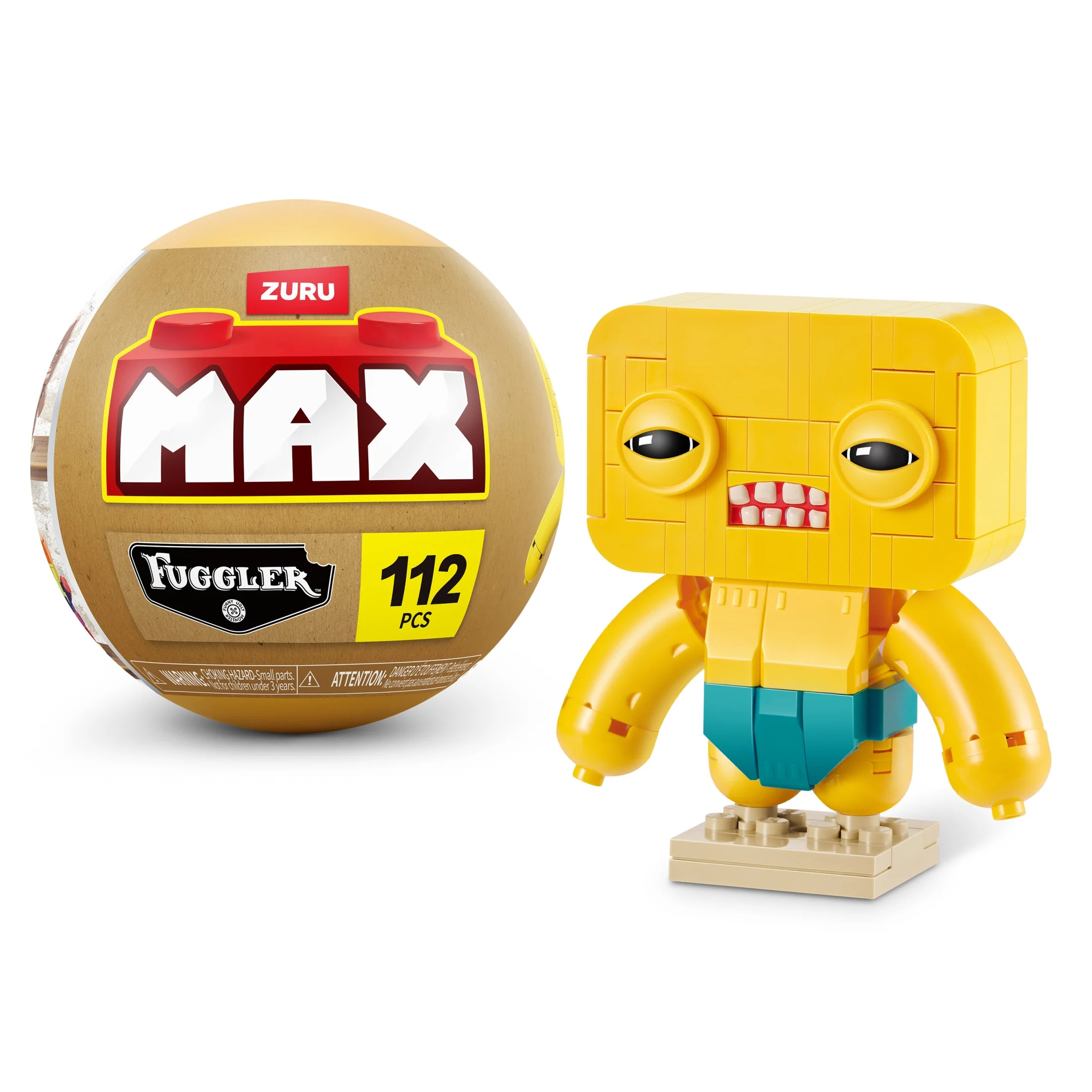 MAX Build More Premium Fugglers Collection (Mr Buttons) Unboxing Toy & Building Brick by ZURU | Walmart (US)