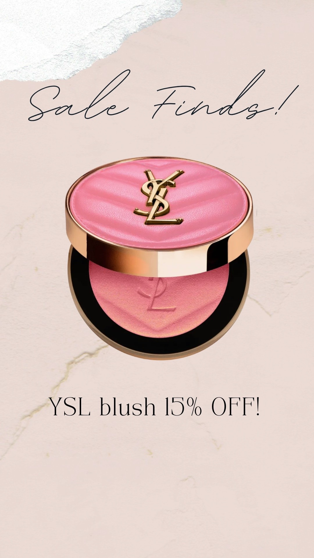 YSL blush on sale - last day! 

#LTKSaleAlert #LTKBeauty #LTKgrwm