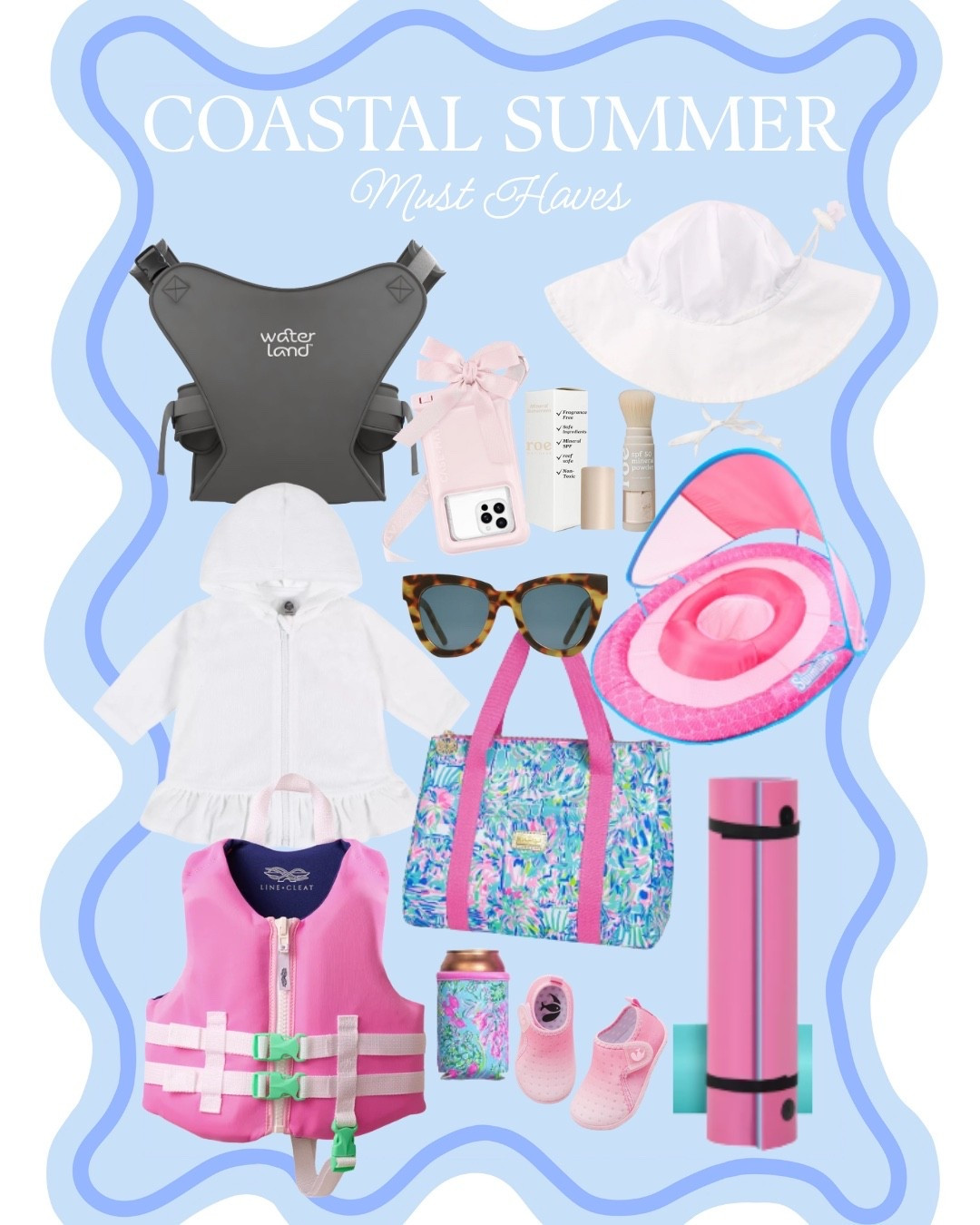 Coastal summer must-haves for baby toddler and mama! 

#LTKFamily #LTKBaby #LTKSummerEdit