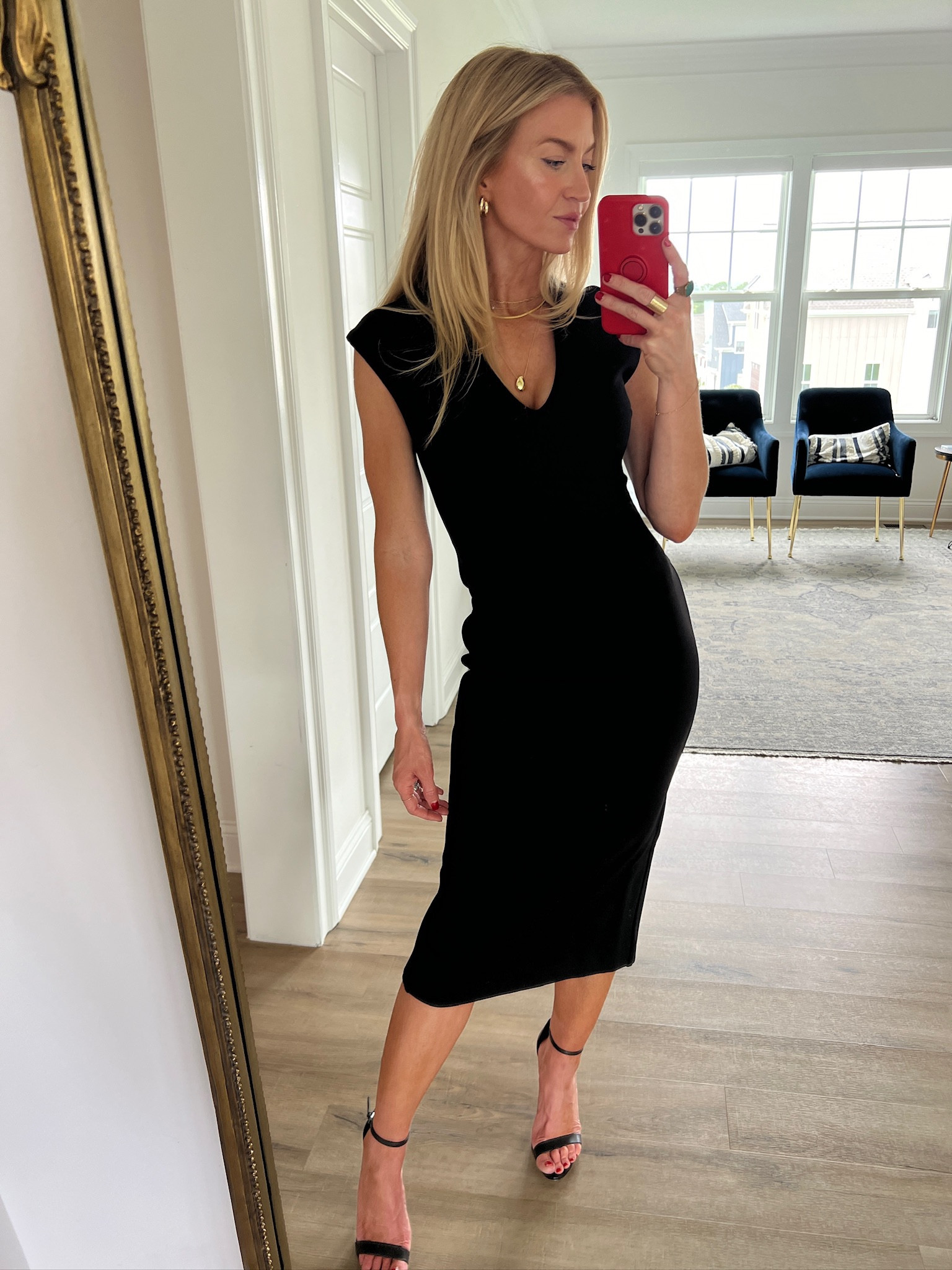 Black dress + heels! 

#LTKStyleTip #LTKSeasonal #LTKBeauty