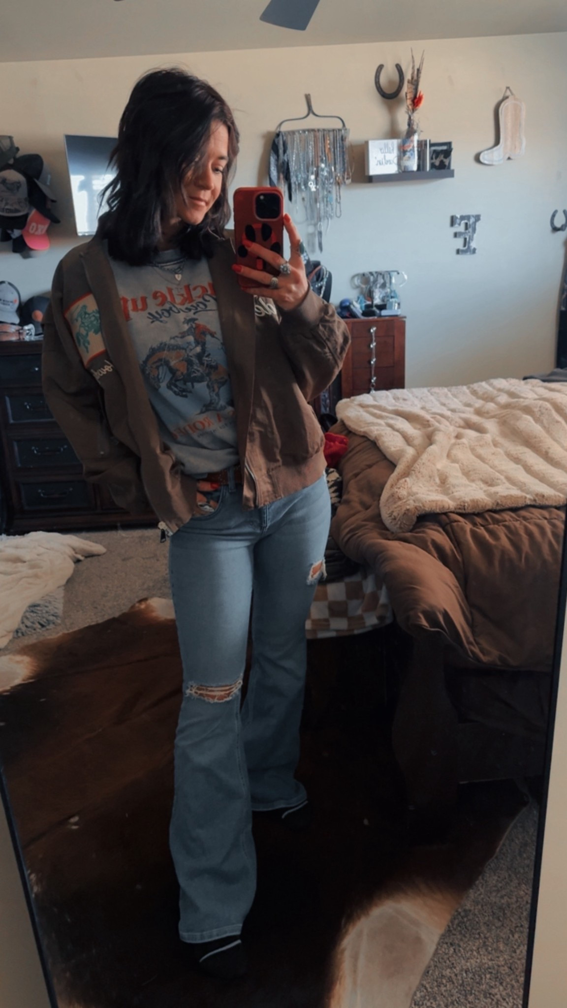 Simple western fashion ✨

Jacket from @thebootladybootique on insta 😍

#LTKdayinmylife #LTKgrwm #LTKootd