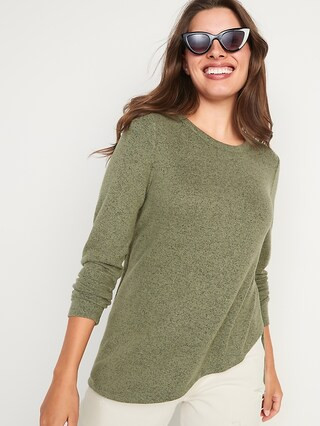 Maternity Cozy Thermal-Knit Long-Sleeve Nursing Top | Old Navy (US)