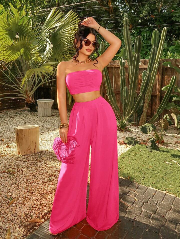 SHEIN SXY Tweedelige Outfits Voor Dames Voor Dagelijks Gebruik | SHEIN