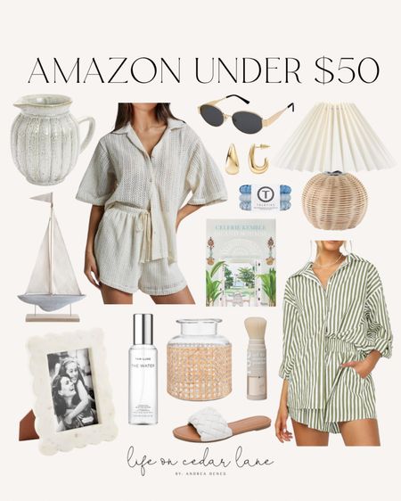 Amazon under $50- so many fun finds! Loving this adorable set and this pretty swim cover up! So many fun home decor and beauty finds too!

#amazonhomedecor #amazonfashion #affordabledecor #amazonbeauty


#LTKHome #LTKFindsUnder50 #LTKSeasonal