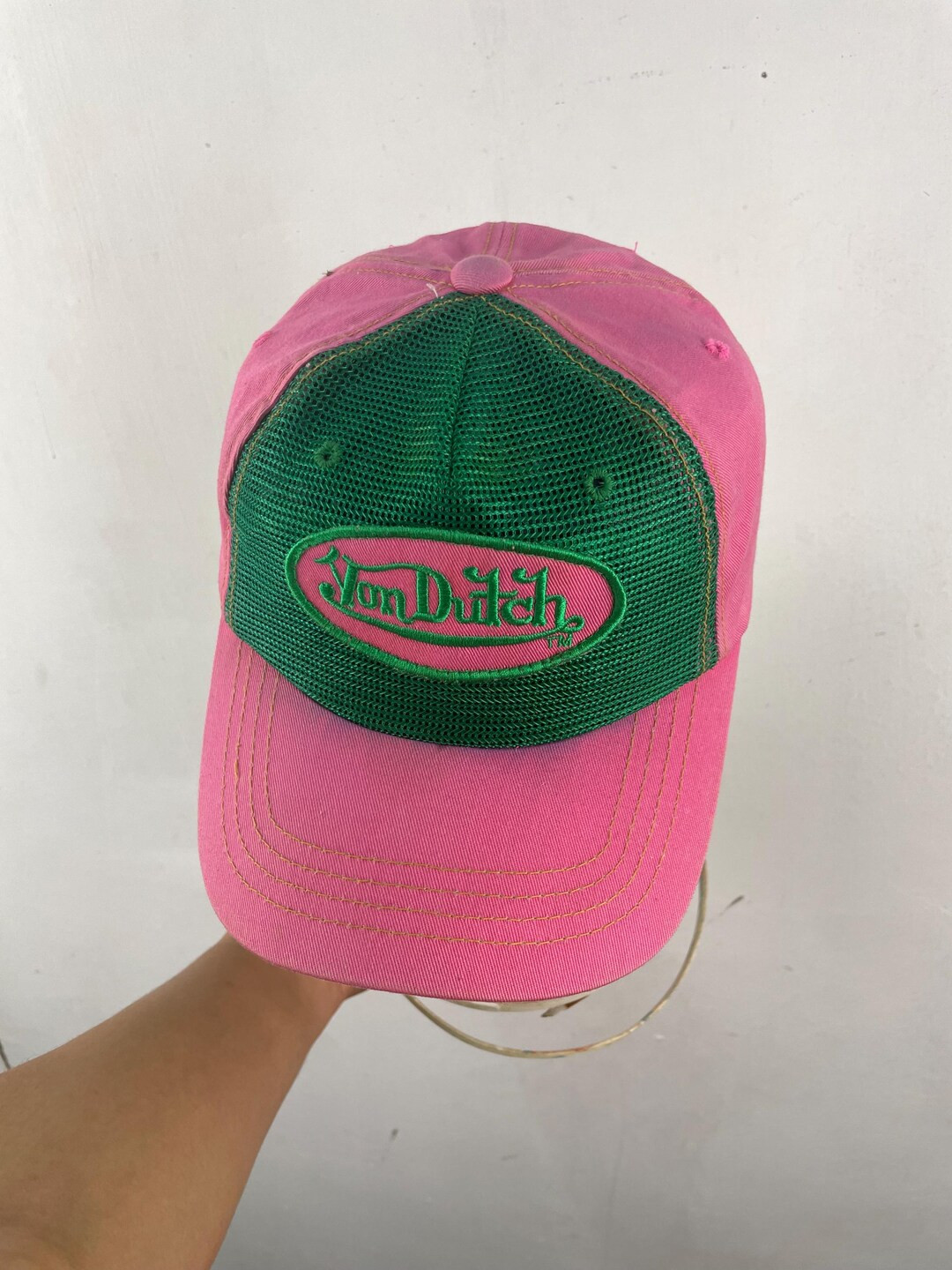 Vintage Von Dutch Trucker Cap Mesh Hat Color Purple Green One Size Fits All - Etsy | Etsy (US)
