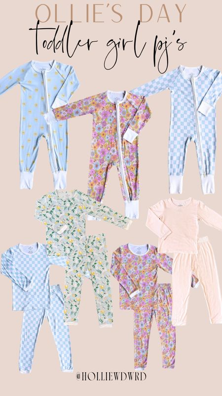Ollie’s Day Toddler Girl Pajamas

